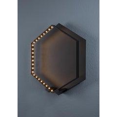 Black Hexa Wall Lamp by Le Deun Luminaires