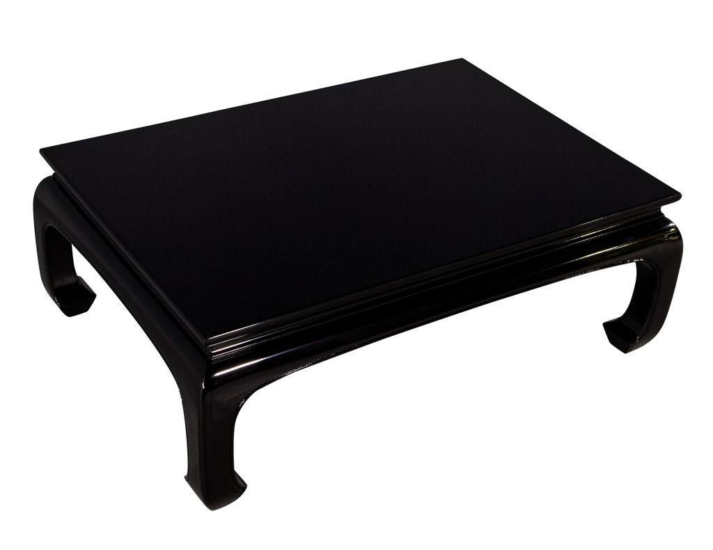 coffee table high gloss black