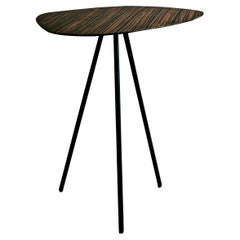 Black High Indoor Pebble End Table by Kenneth Cobonpue