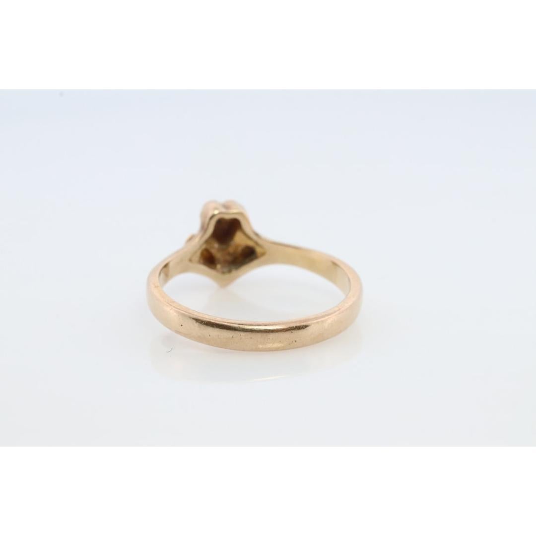 Anillo de oro de las Colinas Negras. Alianza de oro Black Hills de 10 quilates. Vintage Black Hills en Bueno estado para la venta en Port Charlotte, FL