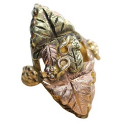 Black Hills Gold Ring. 10k Multi-Tone Black Hills Gold Statement Ring.