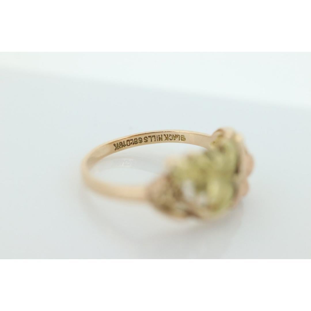 Anello in oro Black Hills. Oro multitono 10k. Black Hills Gold Design Tricolore LeA in vendita 6