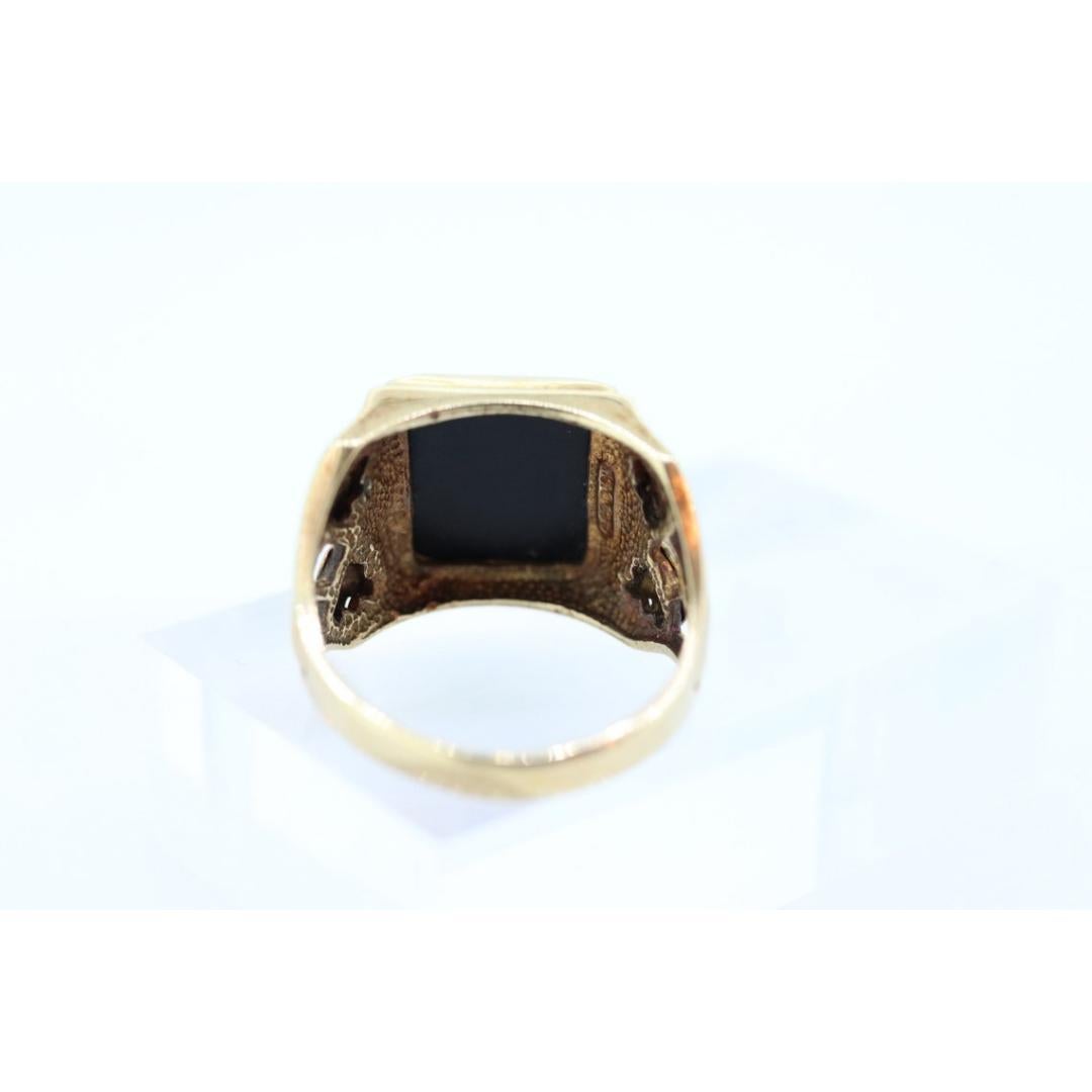 black hills gold rings men's