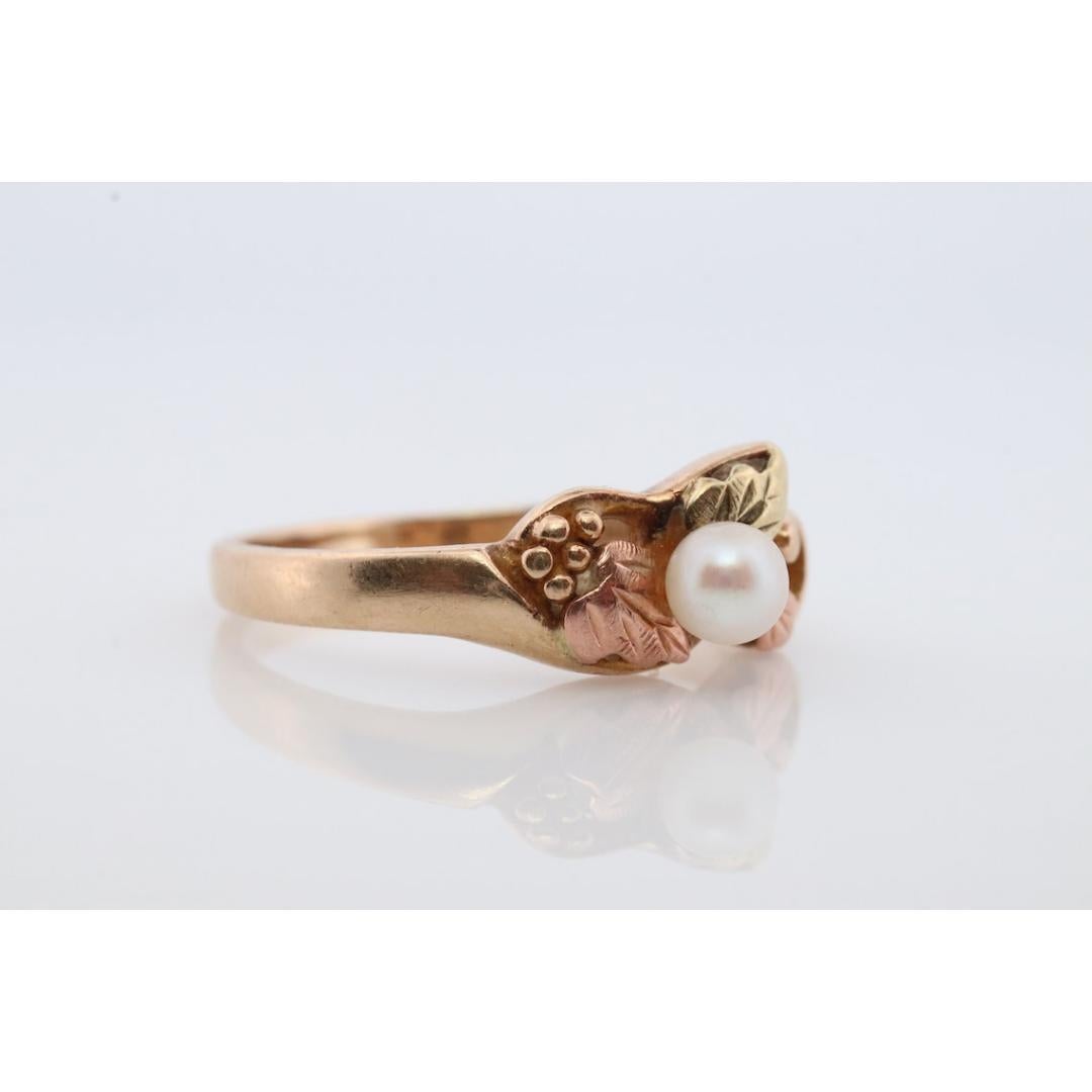 black hills gold rings