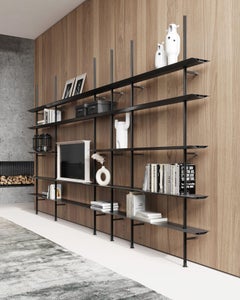 Mensole Hypostila nere di Lluís Clotet & Oscar Tusquets