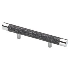 Luxury Pull Handle Various Metal &Leather Color Finishes Tube Shape Nickel Small