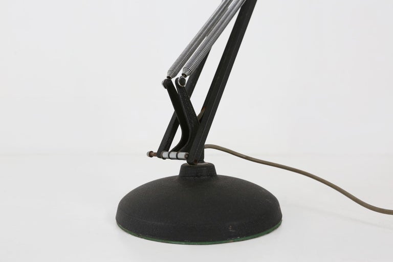 Black Industrial Desk Lamp 1930's For Sale at 1stDibs