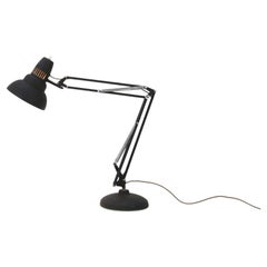 Black Industrial Desk Lamp 1930's