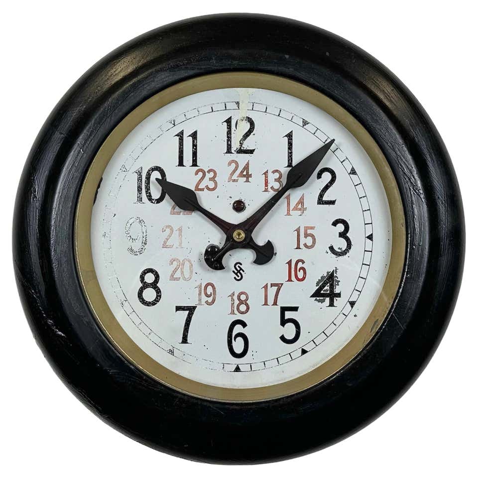 Siemens Factory, Station or Workshop Wall Clock For Sale at 1stDibs ...