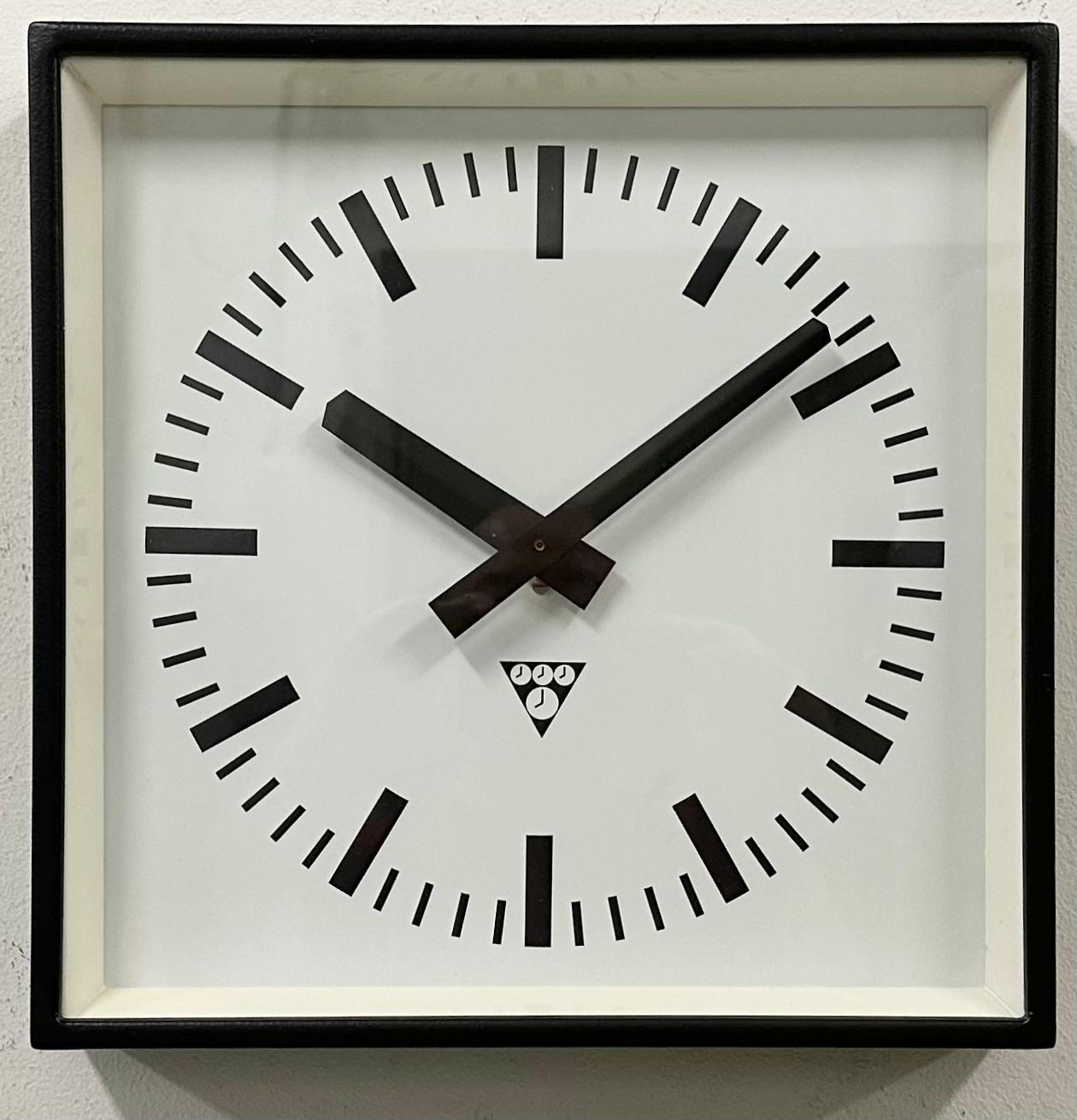 vintage square wall clock