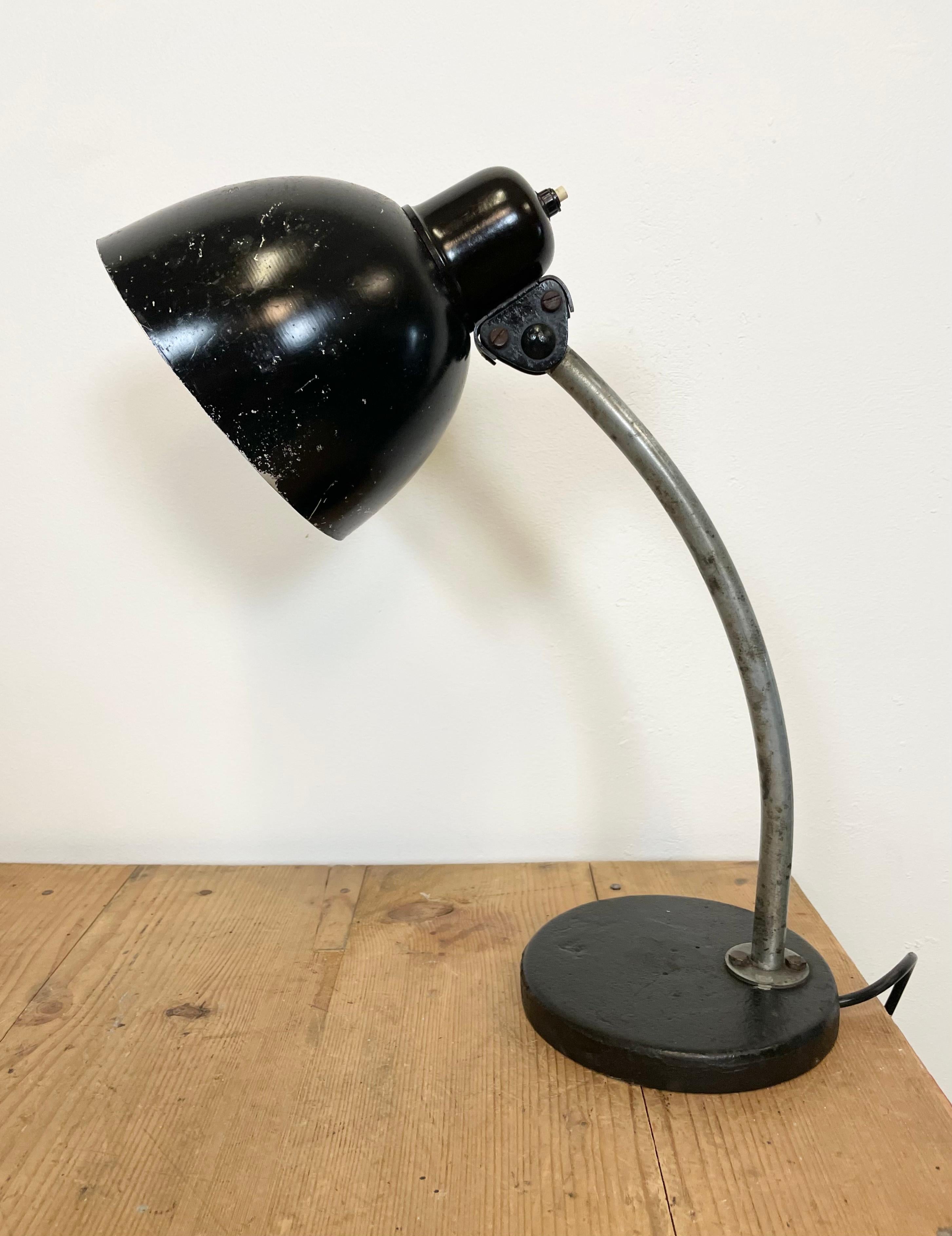 black industrial table lamps