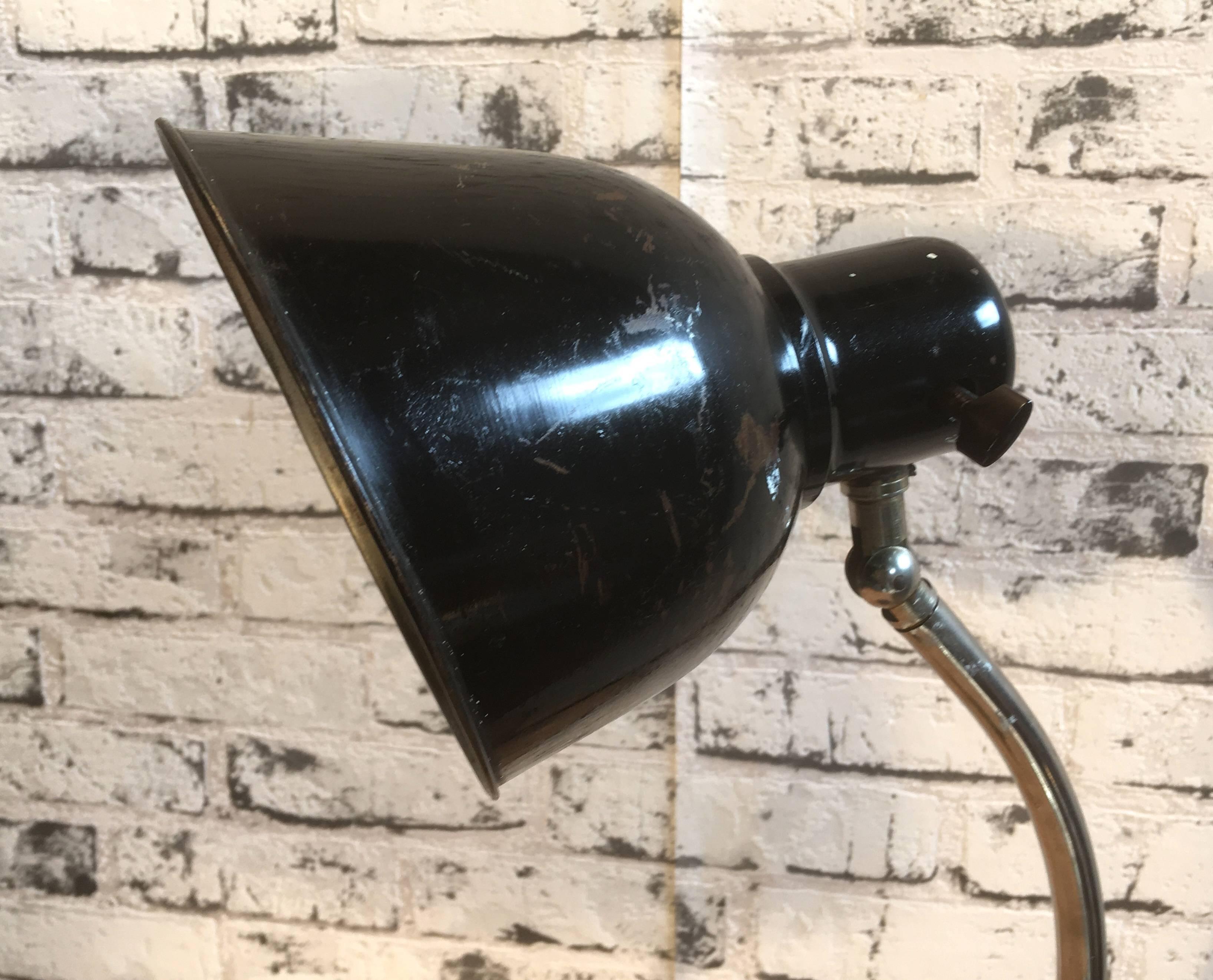Black Industrial Table Lamp 1