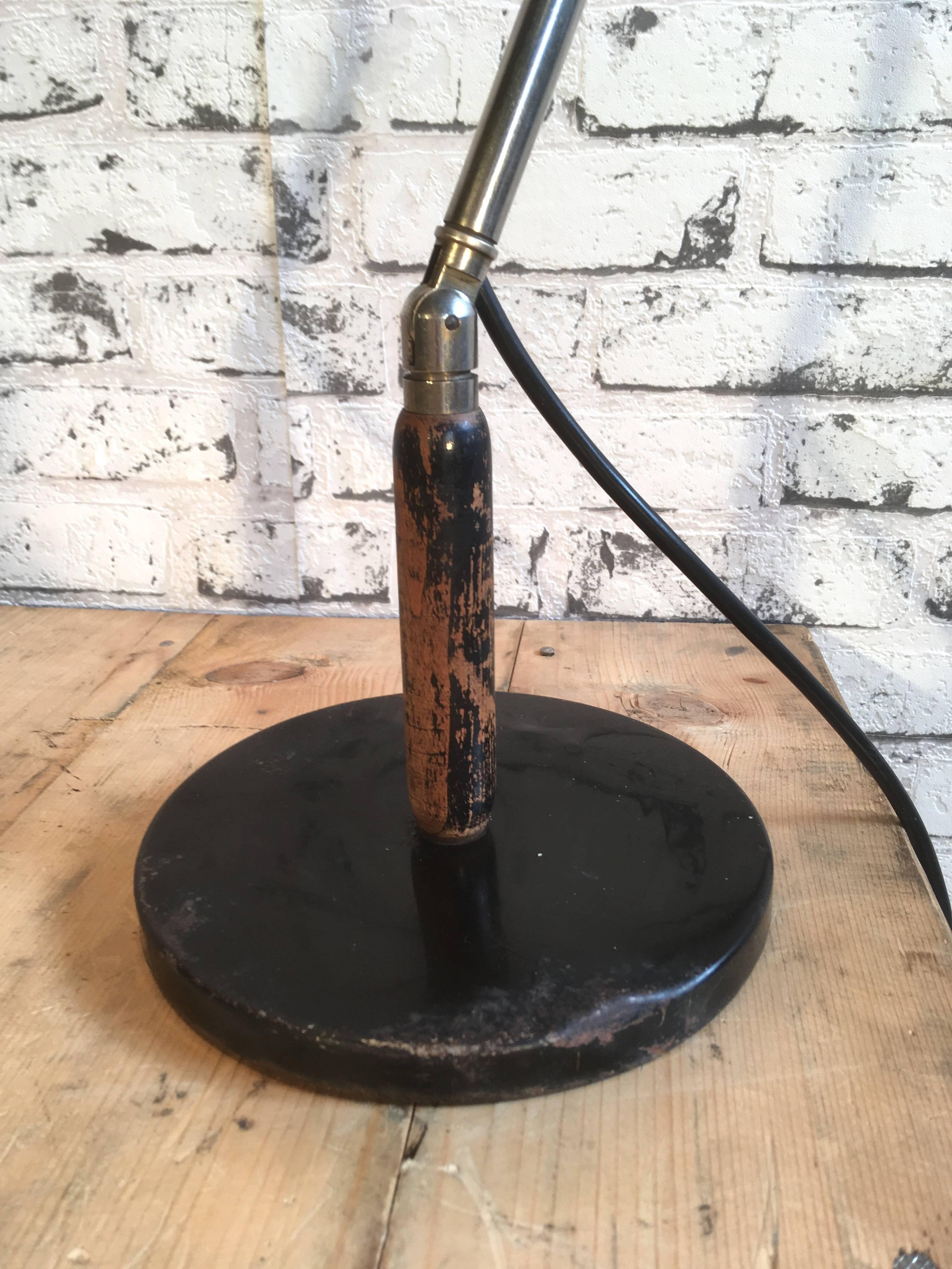 Black Industrial Table Lamp 2