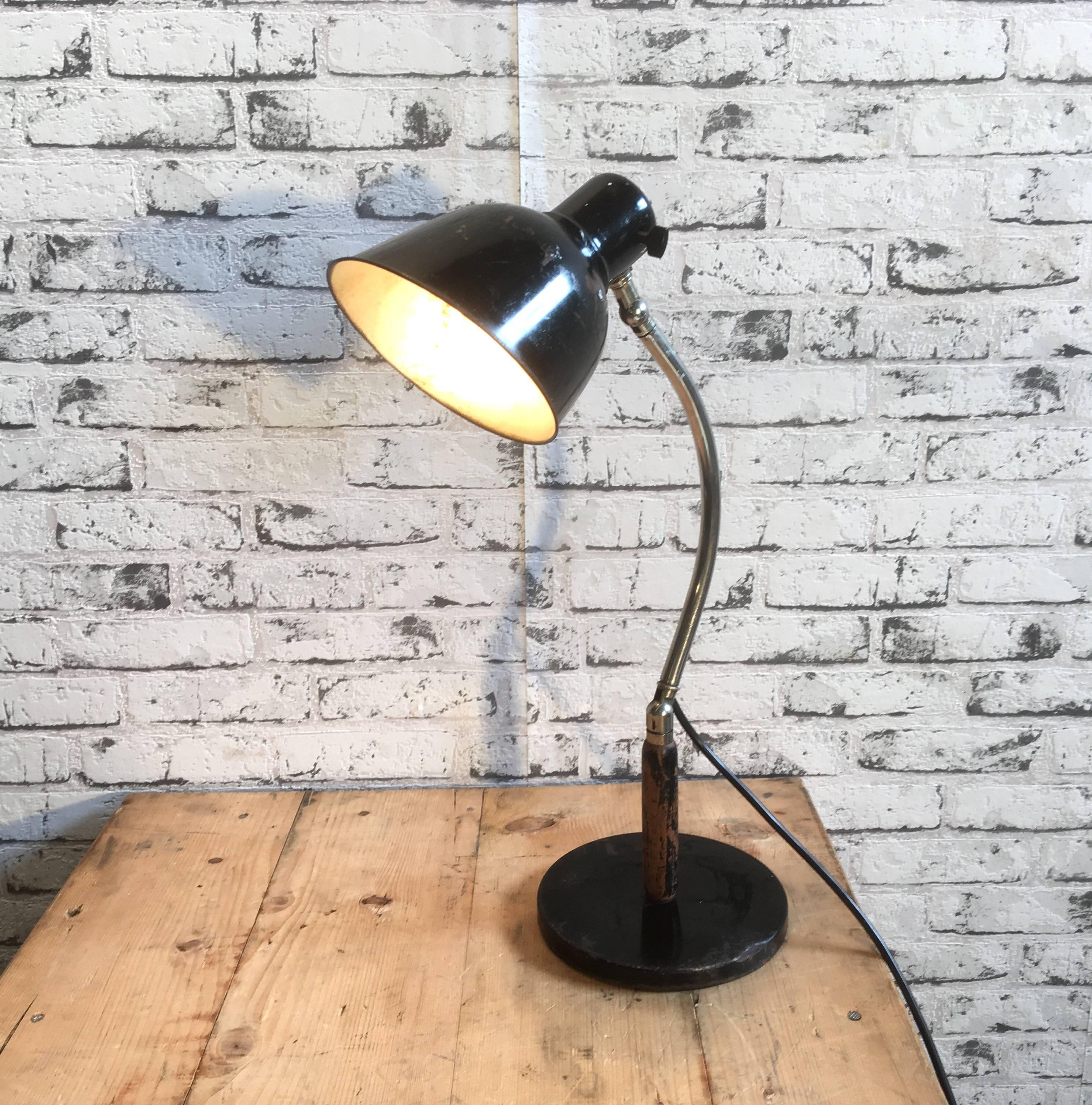 Black Industrial Table Lamp 3