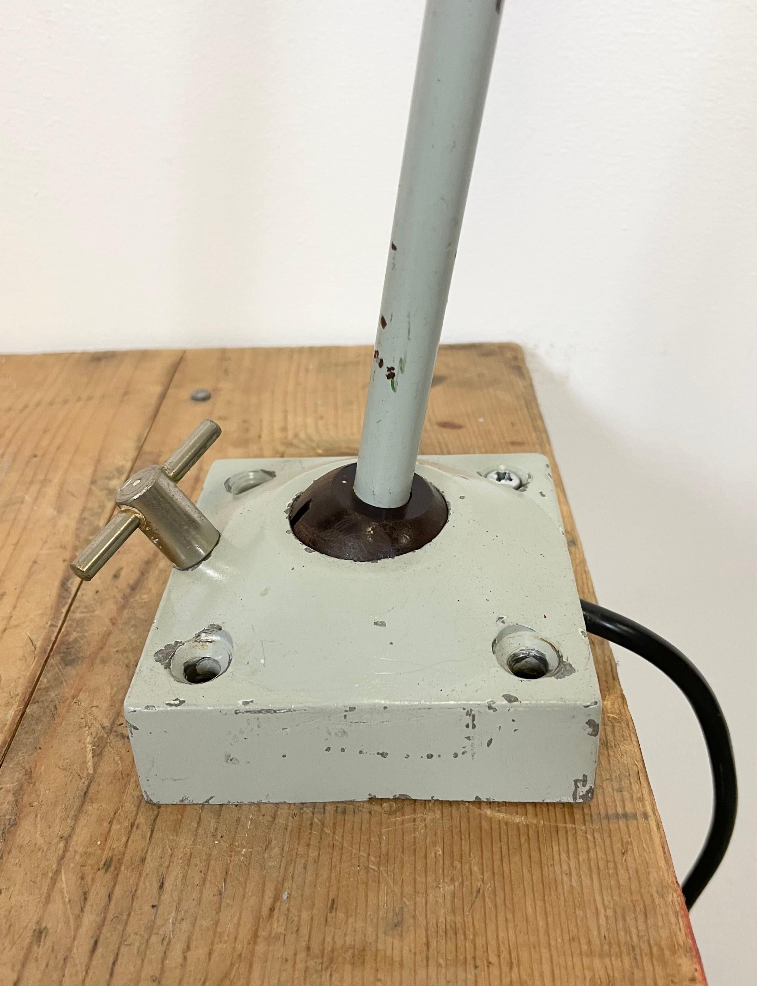 20th Century Black Industrial Table Lamp from Elektrosvit, 1970s For Sale