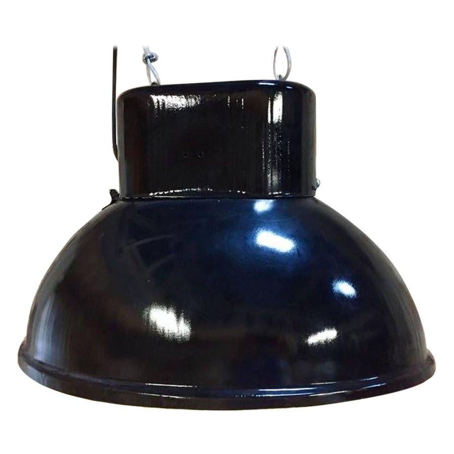 Black Industrial Vintage European Original Steel Pendant Lamp