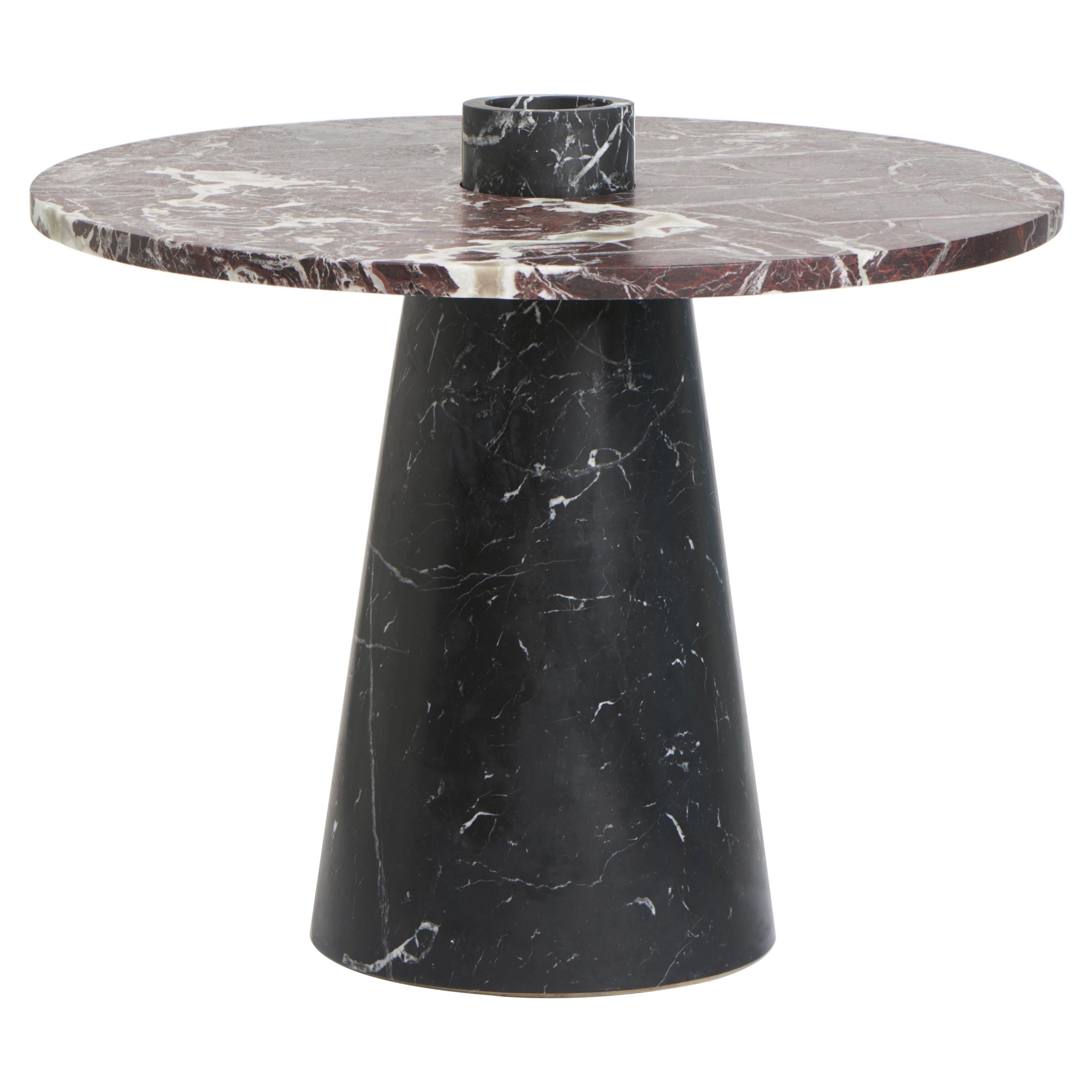 Black Inside Out Coffee Table Set by Karen Chekerdjian For Sale