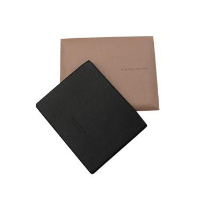 Black Intrecciato leather tote bag For Sale 3