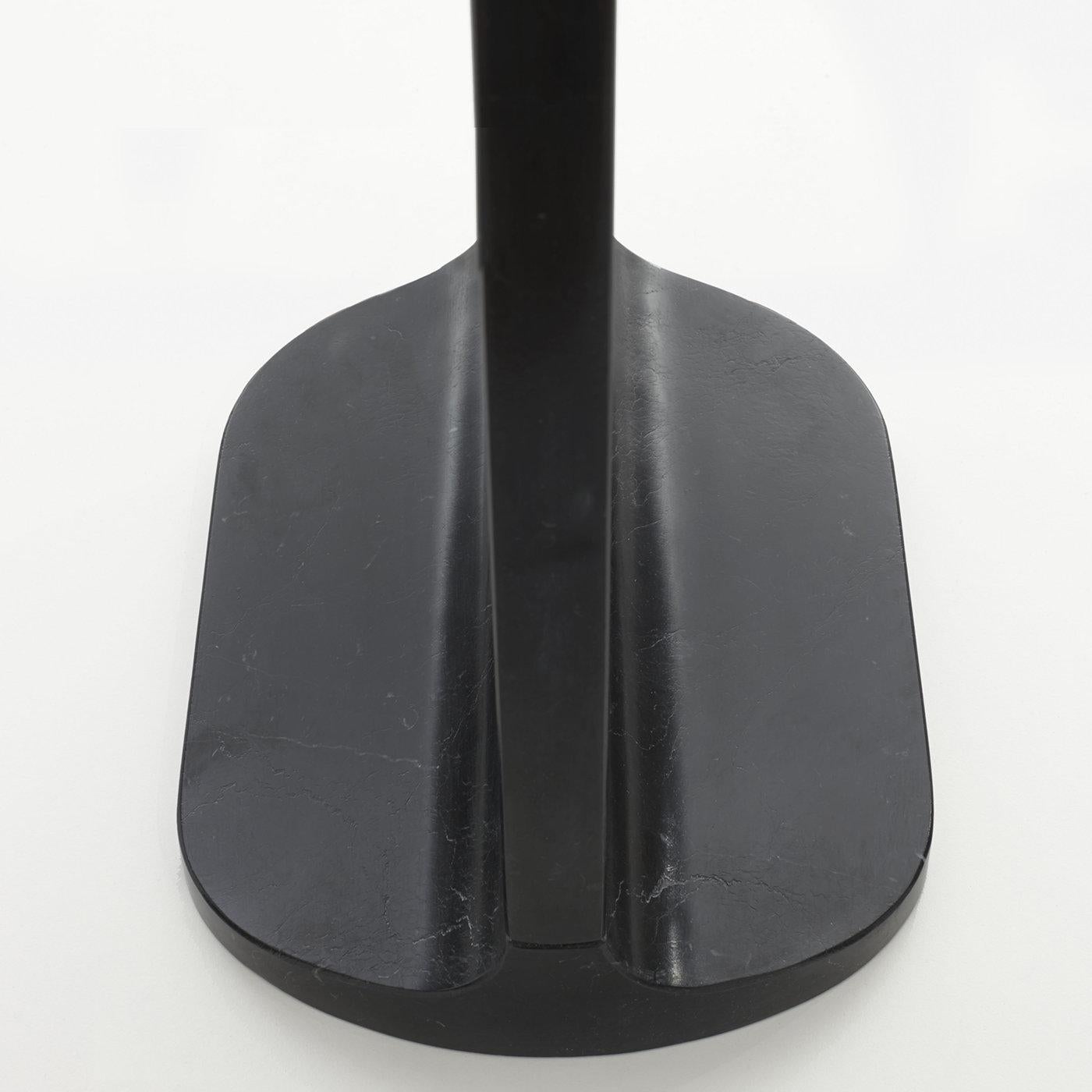 Italian Black Ipe Tondo Side Table, Design James Irvine, 2009