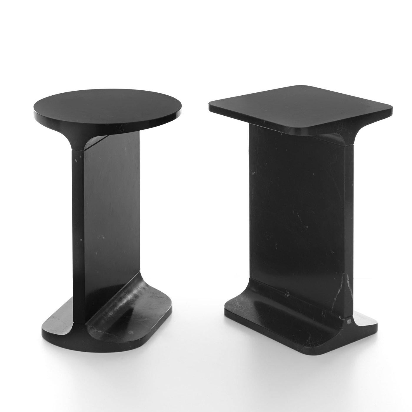 Black Ipe Tondo Side Table, Design James Irvine, 2009 In New Condition In Milan, IT