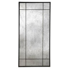 Black Iron Frame Mirror, Black and White Mirror 100 X 200 CM