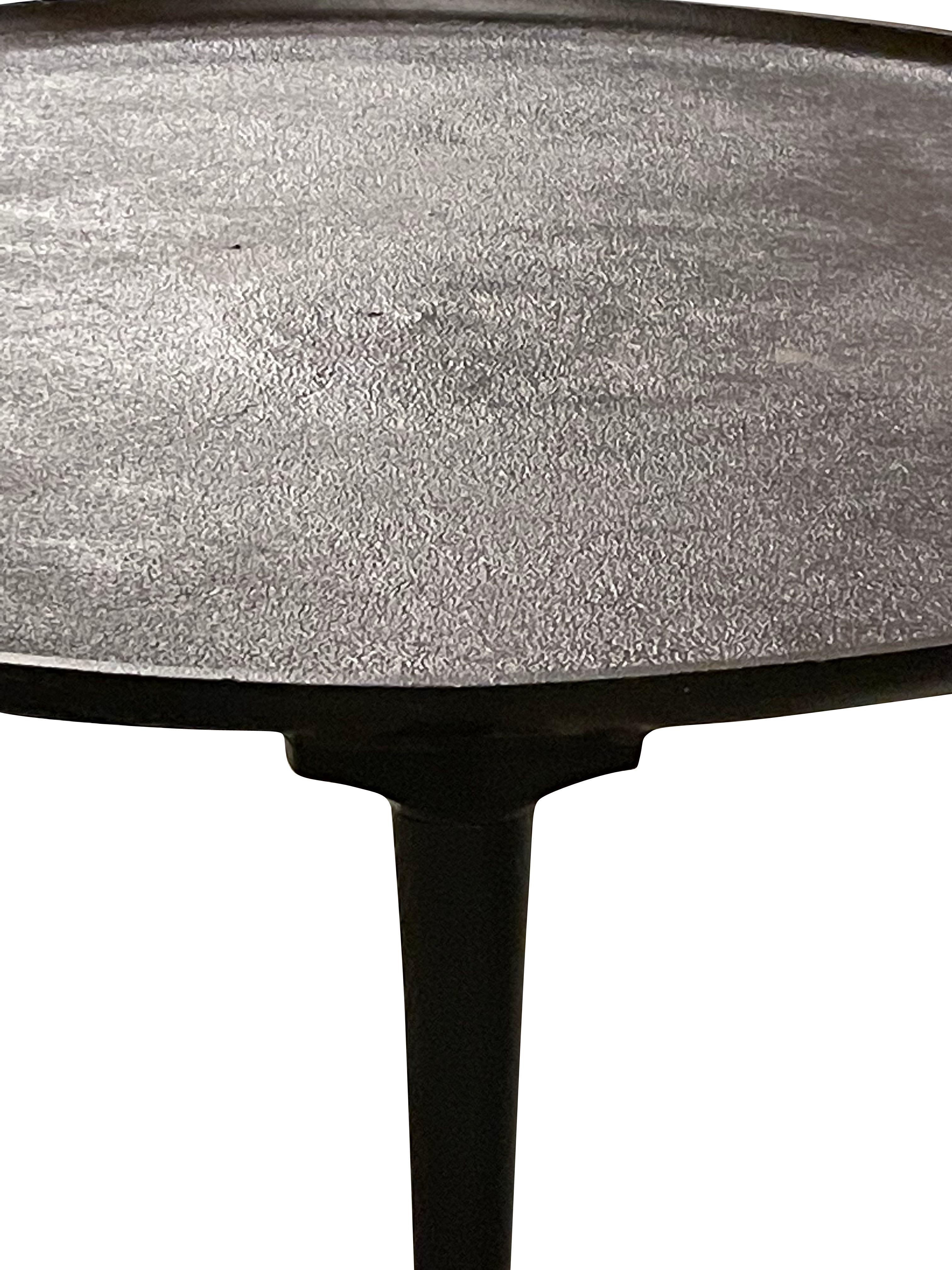 black iron coffee table