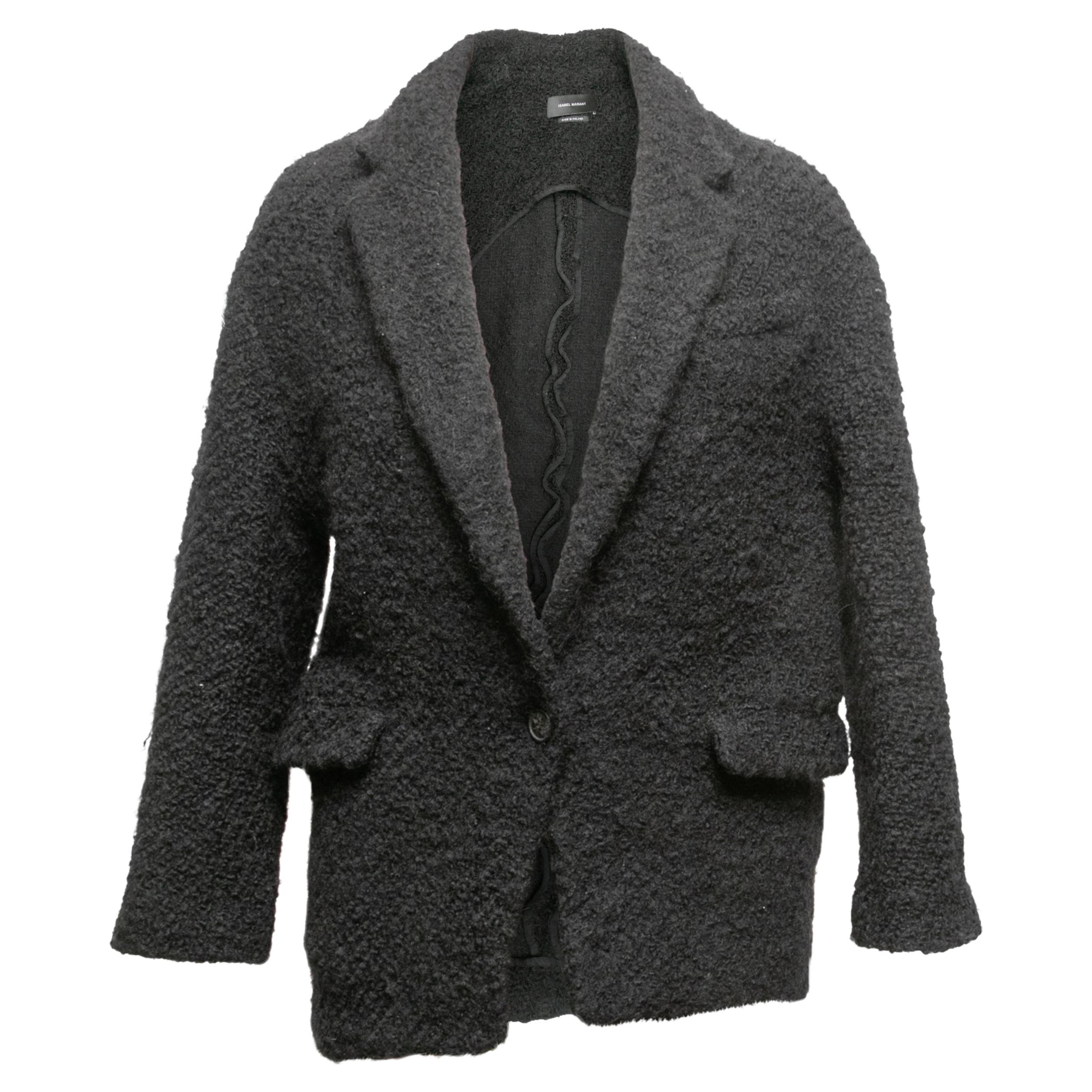 Blazer nero in lana Isabel Marant Taglia FR 38