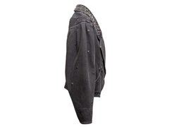 Veste en jean noire cloutée Isabel Marant Taille FR 36