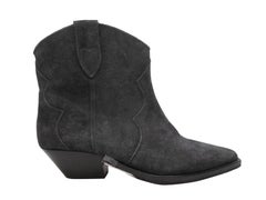Isabel Marant - Bottines western noires en daim, taille 40