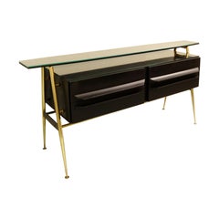 Black Italian Sideboard