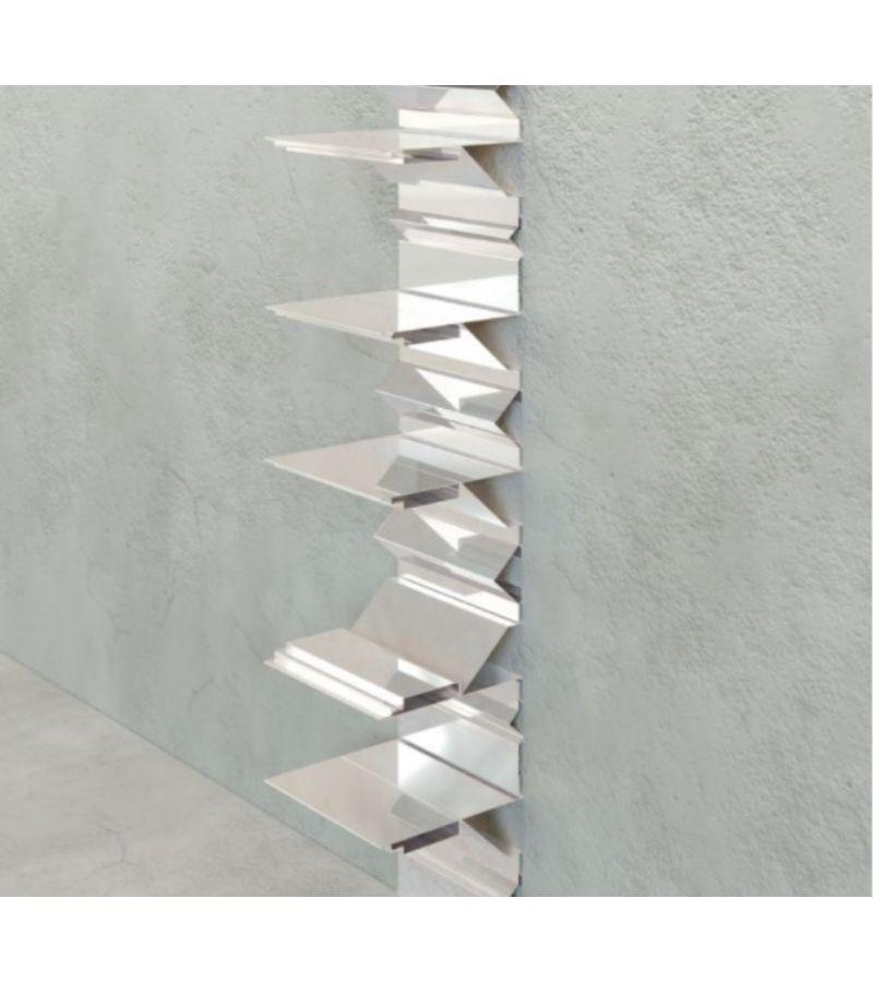 Italian Black Item 4 Turning Points Bookcase Shelf by Scattered Disc Objects