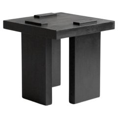 Black ItooRaba Side Table by Sizar Alexis