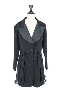 Black jacket by Christian Lacroix, Spring 1995