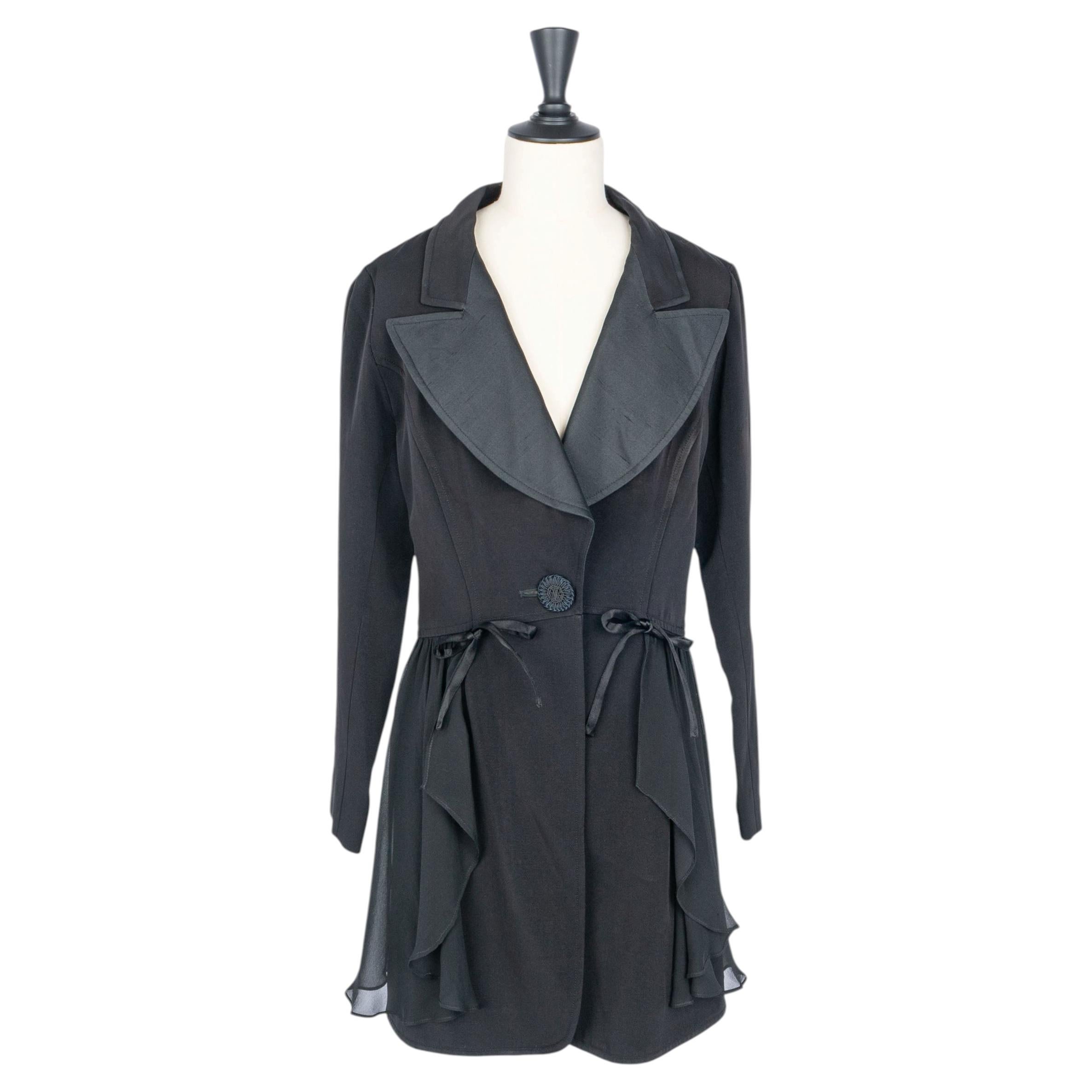 Black jacket by Christian Lacroix, Spring 1995