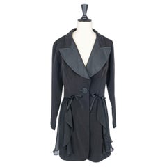 Black jacket by Christian Lacroix, Spring 1995