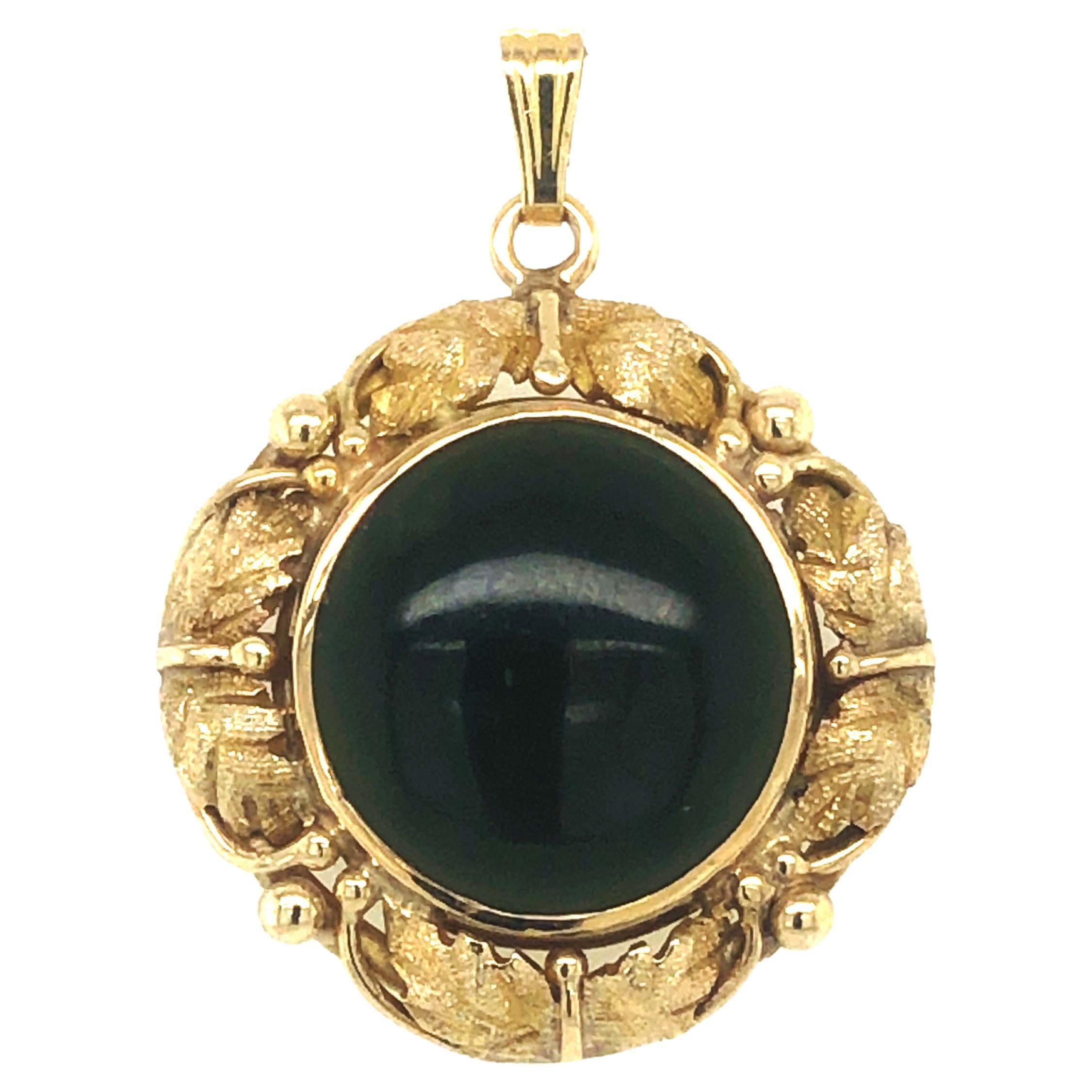 Hermes O'Kelly pendant, small model Blue Gold at 1stDibs | o'kelly ...