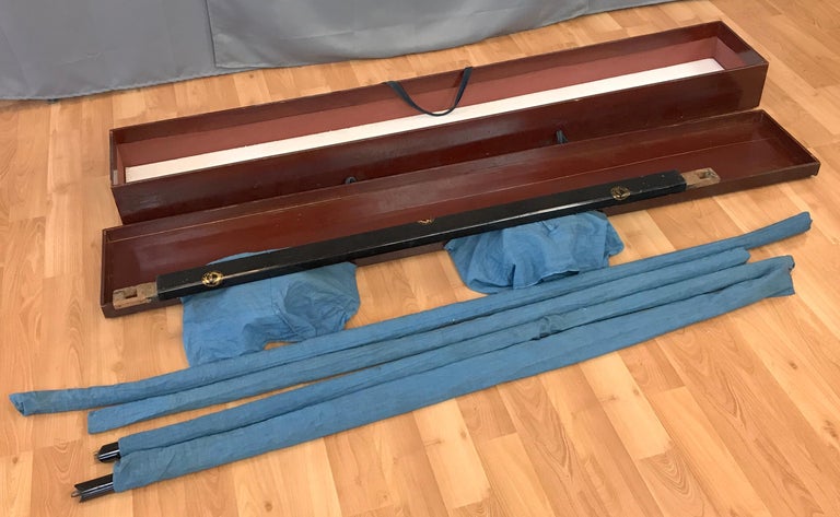 Black Japanese Edo Period Kimono Rack For Sale at 1stDibs