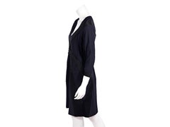 Black Jean Paul Gaultier Bondage Strap Satin Dress
