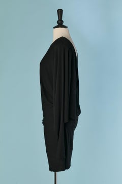 Mini robe dos nu en jersey noir ALEXANDRE VAUTHIER New