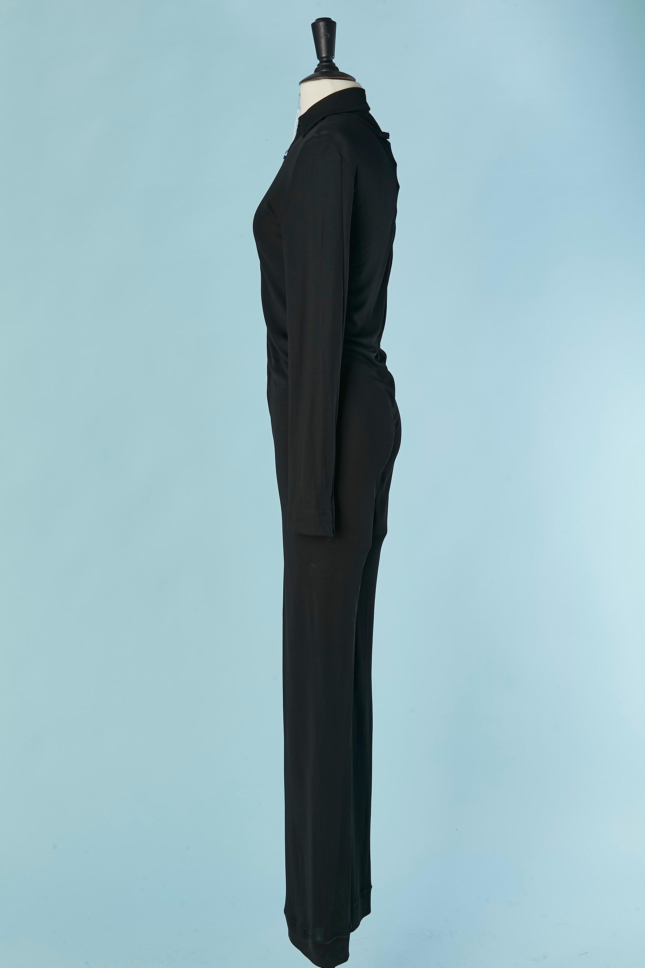 Schwarzer Jersey-Jumpsuit JEAN-PAUL GAULTIER im Angebot 1