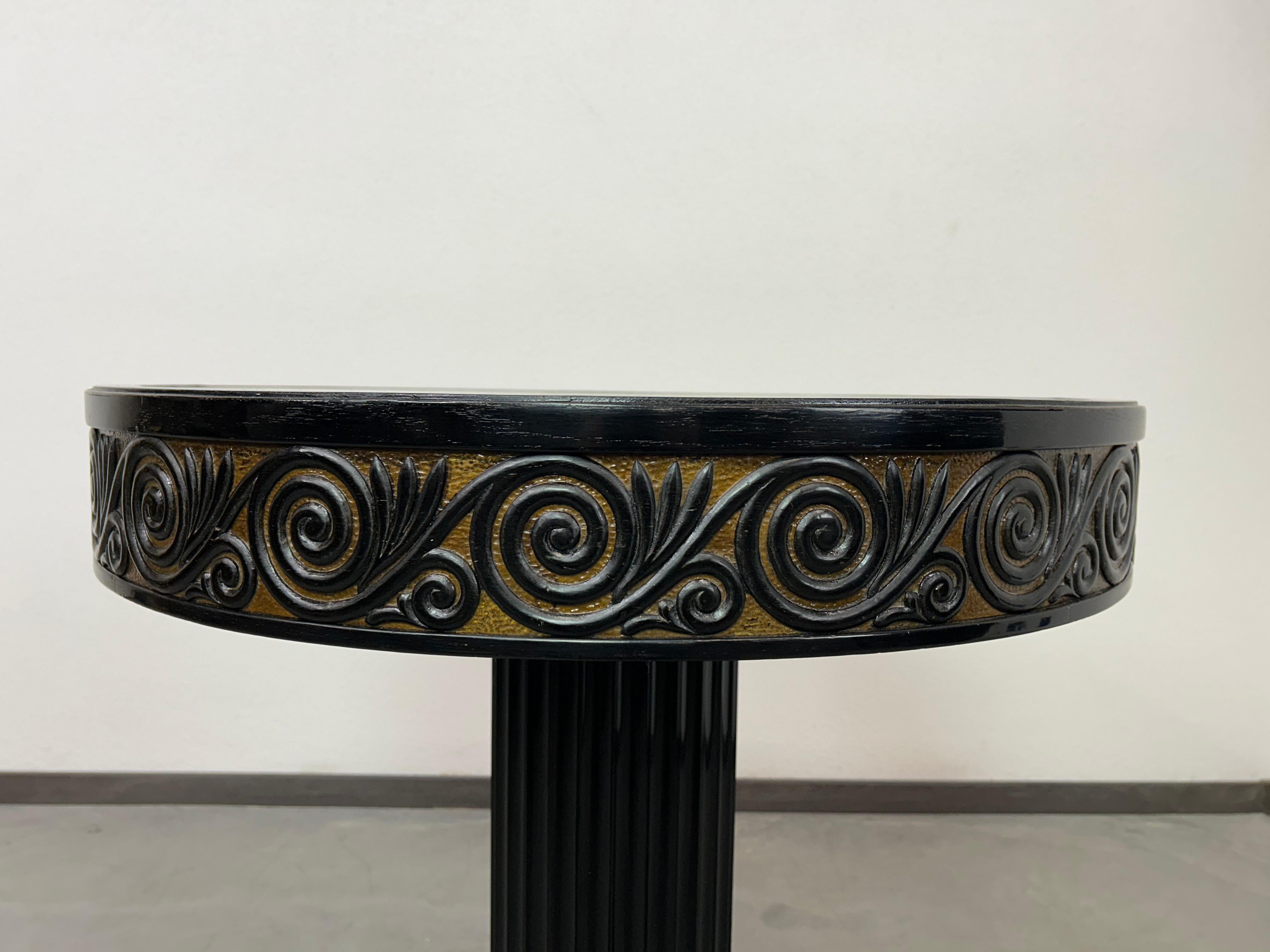 Jugendstil Table basse jugenstil noire en vente