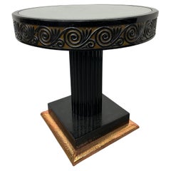 Antique Black jugenstil coffee table
