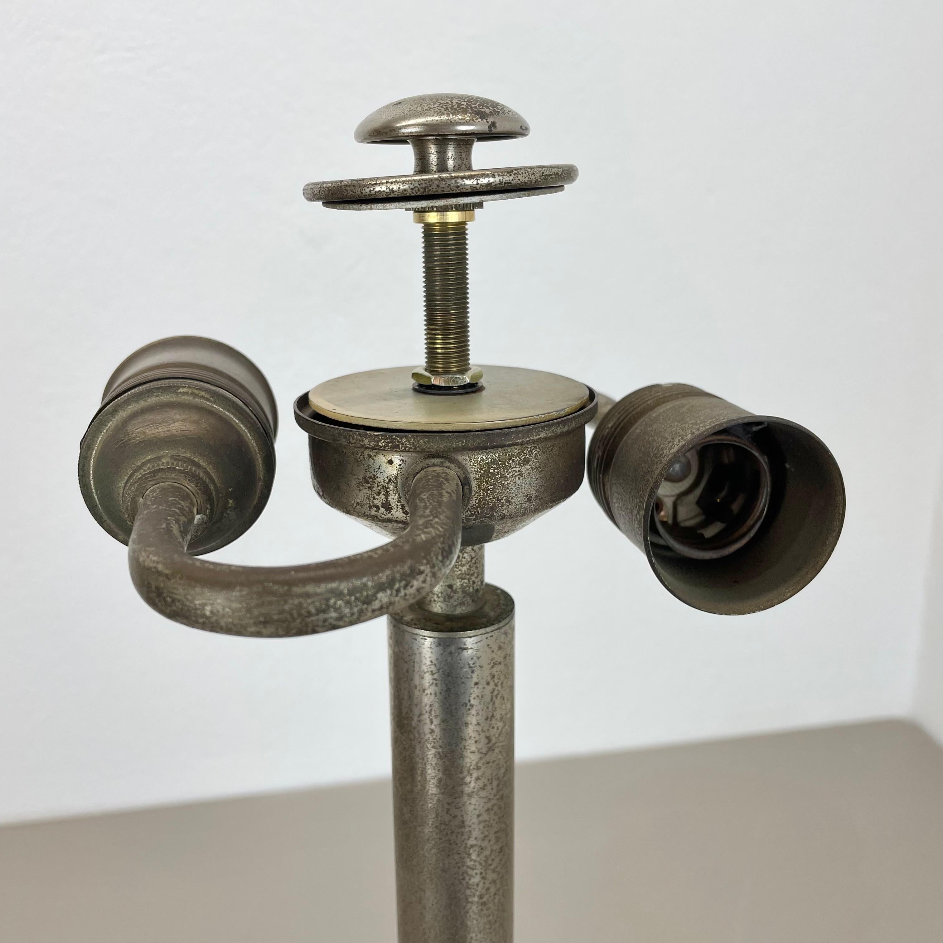 Kaiser Idell 6604 Negra Lámpara de escritorio Bauhaus de Christian Dell, Alemania, años 30 en venta 5