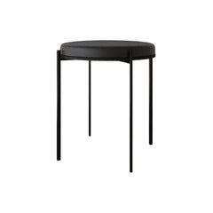 Tabouret de salle à manger Kaleidoscope noir de Jialun Xiong