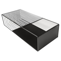 Black Kaleidoscope Low Coffee Table by Jialun Xiong