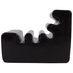 Black Karelia Lounge Chair by Liisi Beckmann for Zanotta