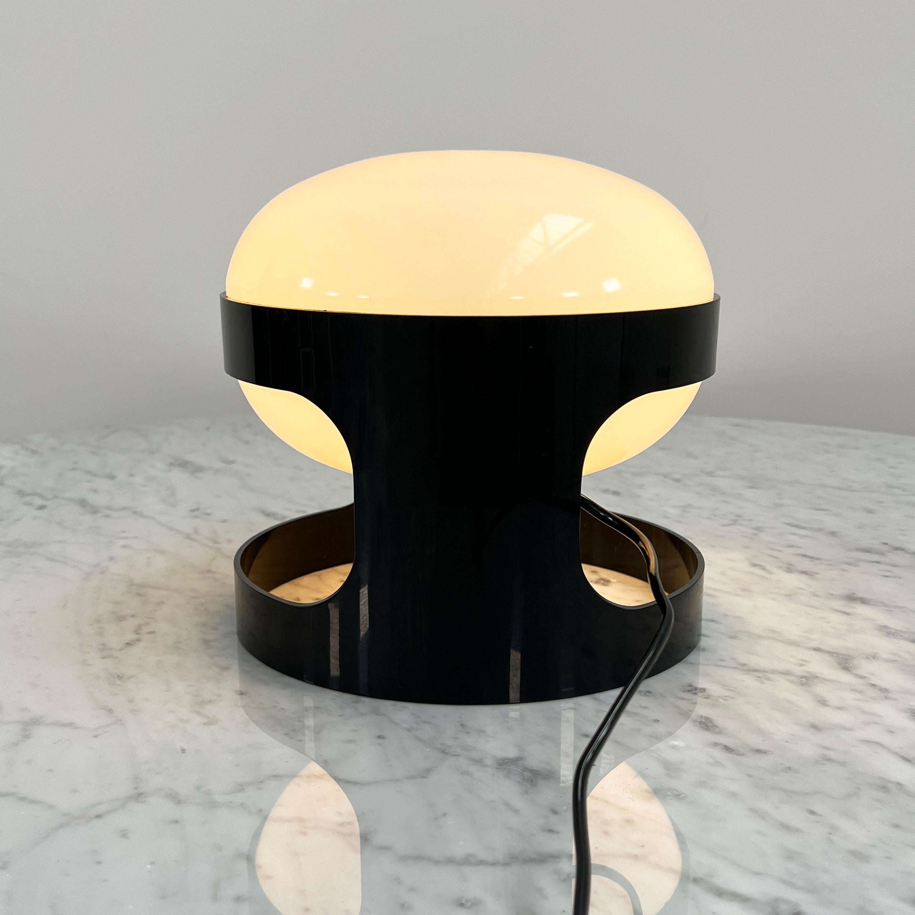 Italian Black KD27 Table Lamp by Joe Colombo for Kartell, 1960s