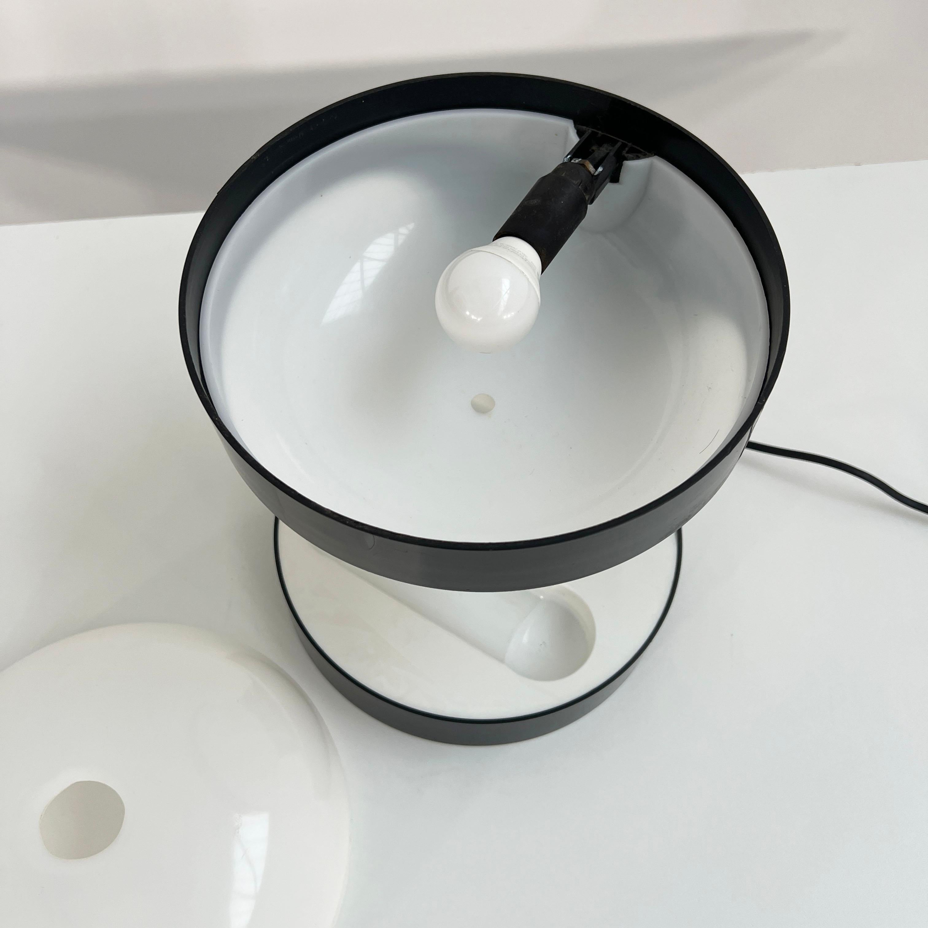 Black KD29 Table Lamp by Joe Colombo for Kartell, 1960s 2