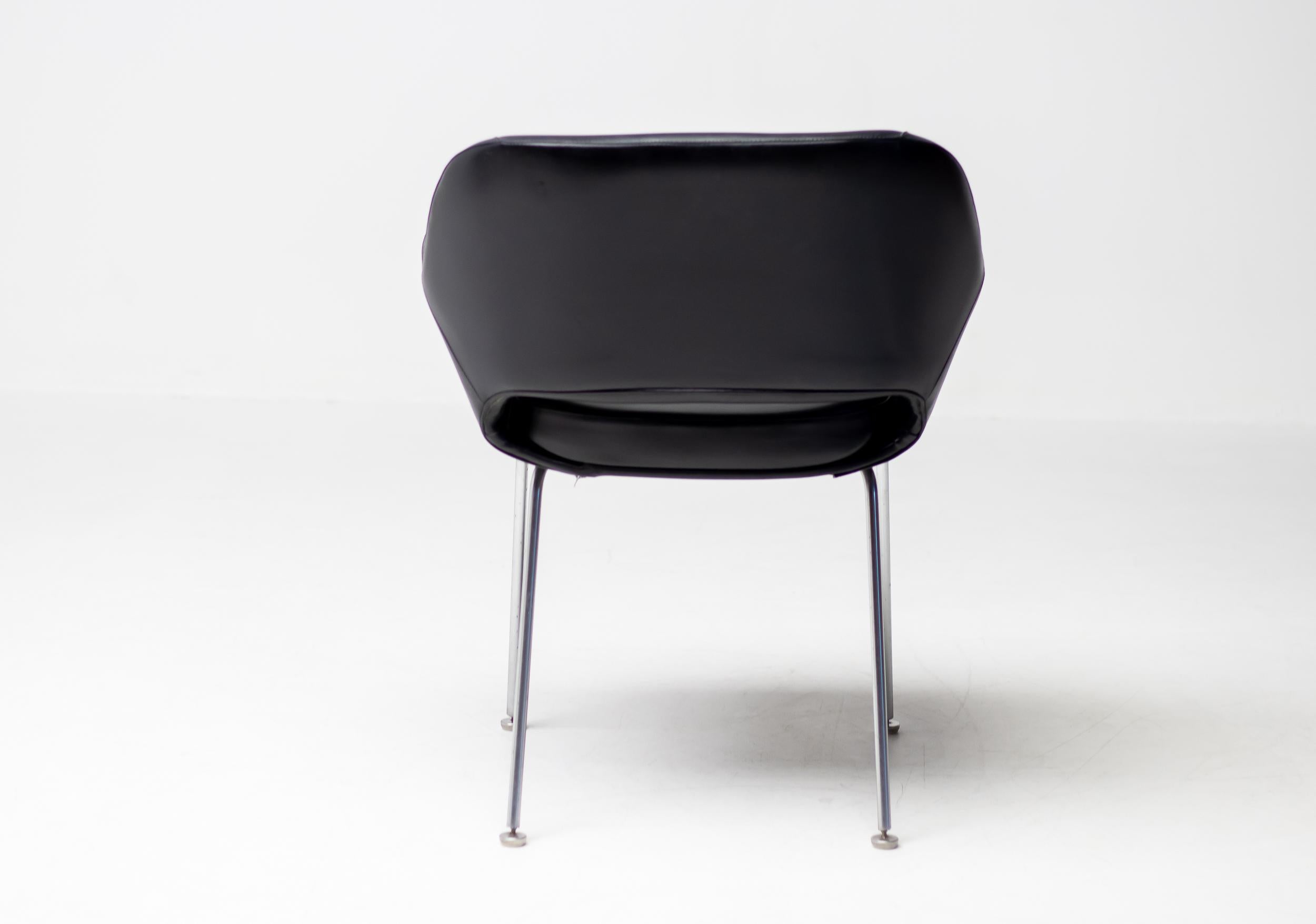Finnish Black Kilta Chair by Olli Mannermaa For Sale