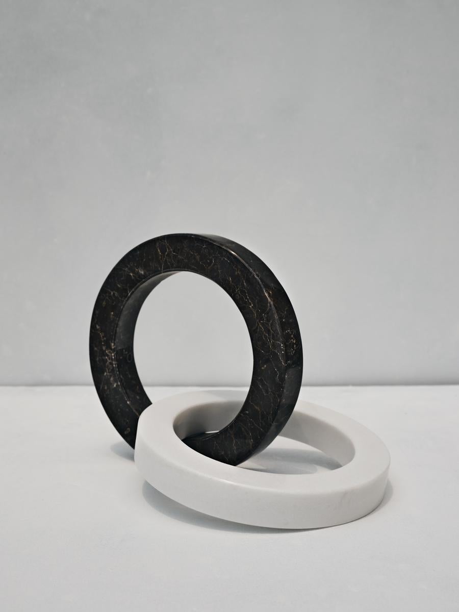 Black Kleoni Circles by Faye Tsakalides  In New Condition In Geneve, CH